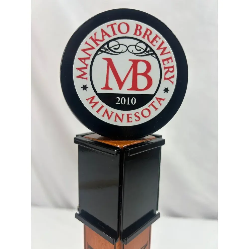 Mankato Brewery Haymaker IPA Beer Tap Handle Minnesota Wood Breweriana 10in
